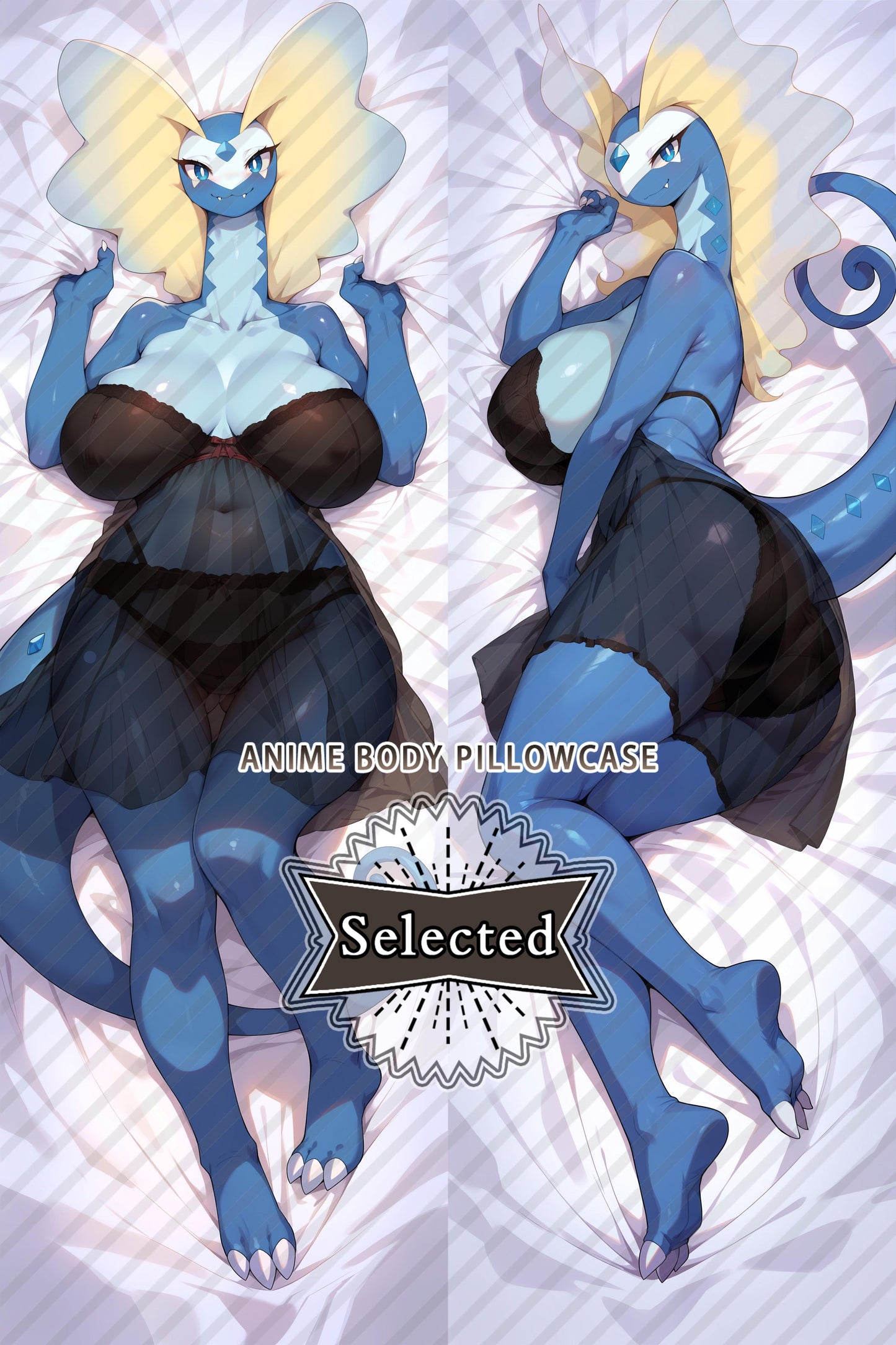 Pokemon Aurorus Furry anime Furry Split legs pillow Custom Dakimakura Body Pillows