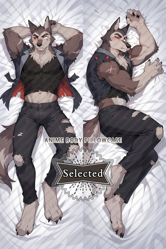 Helluva Boss Vortex anime Furry Split legs pillow Custom Dakimakura Body Pillows