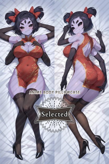 Undertale Muffet Furry anime Split legs pillow Custom Dakimakura Body Pillows