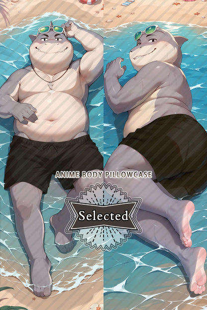 THE BAD GUYS Mr. Shark  Furry anime Split legs pillow Custom Dakimakura Body Pillows