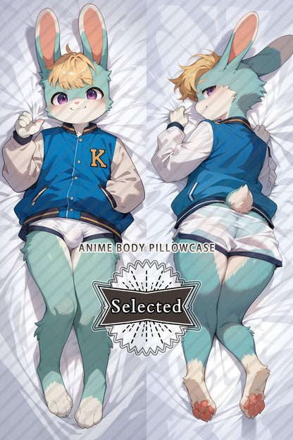 Animal Crossing Sasha Furry anime Split legs pillow Custom Dakimakura Body Pillows