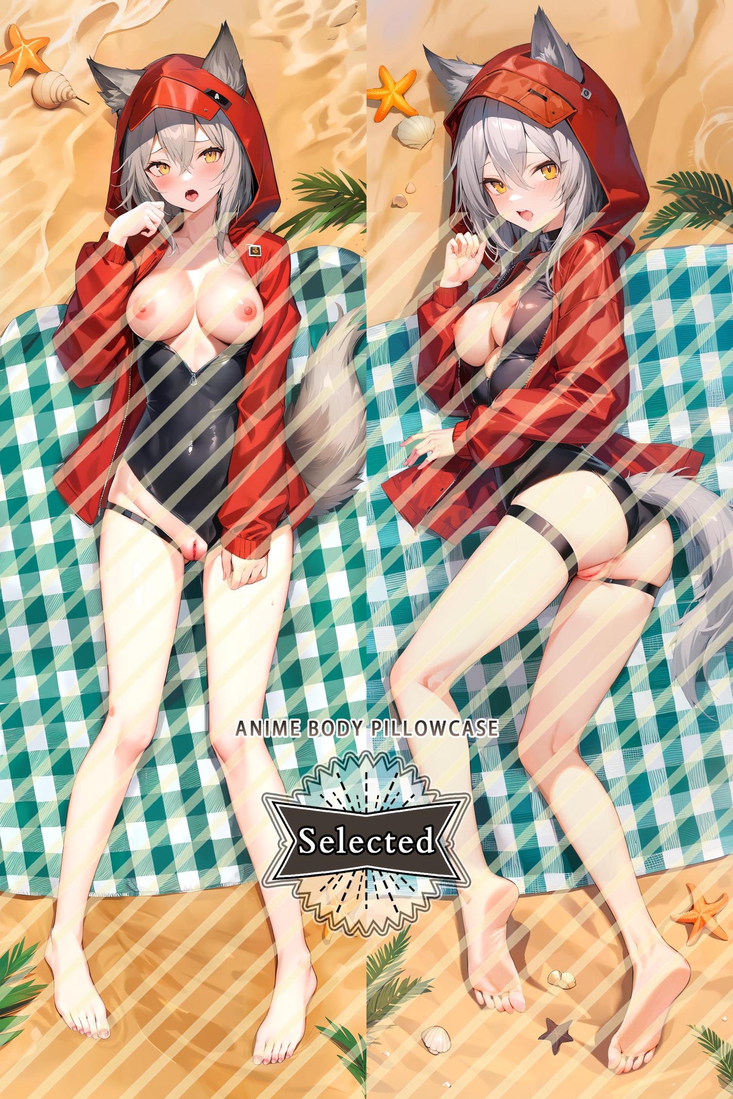 Arknights Projekt Red Hugging body pillow