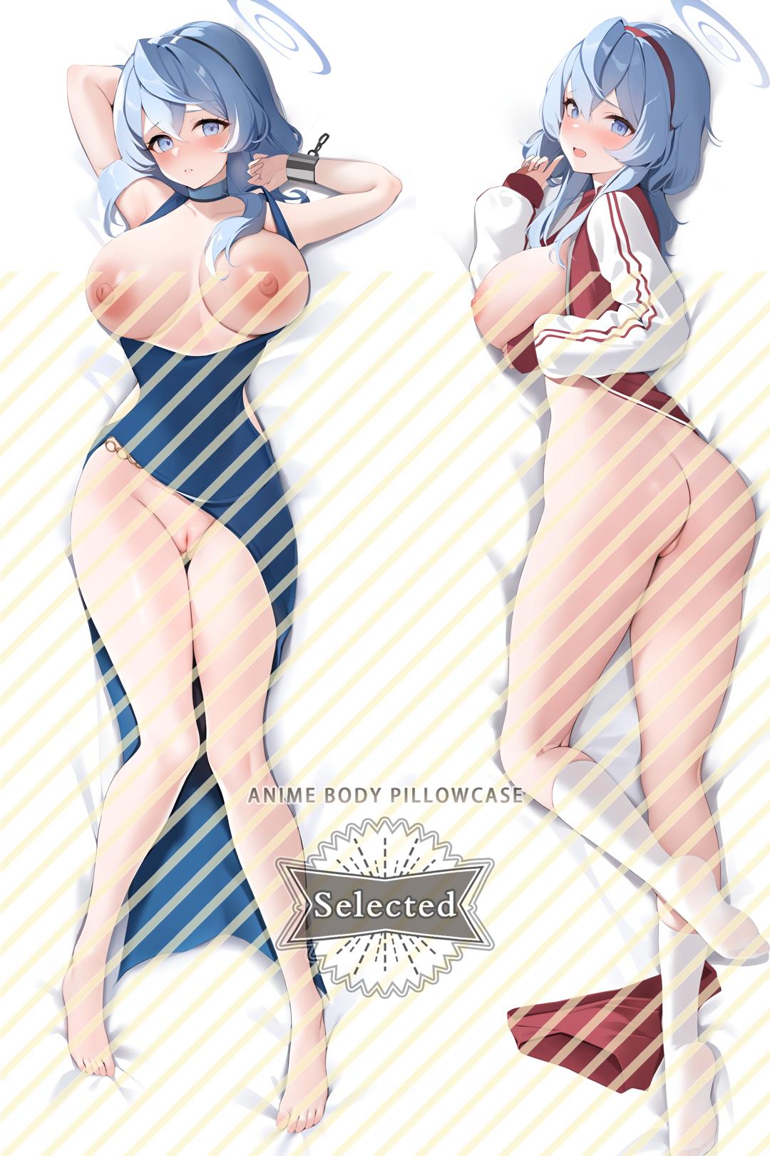 Blue Archive Amau Ako Split legs pillow Custom Dakimakura Body Pillows