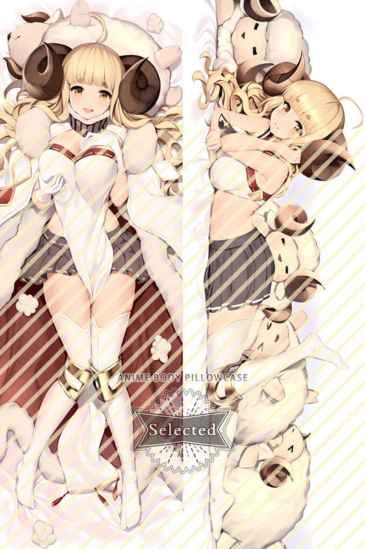 Granblue Fantasy Anila Furry Split legs pillow Custom Dakimakura Body Pillows