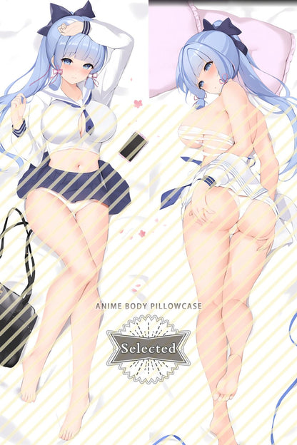 Genshin-Kamisato Ayaka Split legs pillow Custom Dakimakura Body Pillows