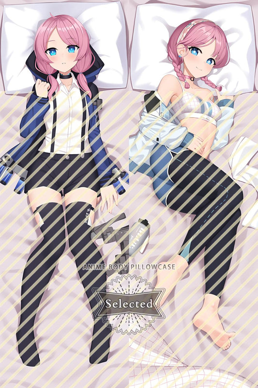 Arknights Blue Poison Split legs pillow Custom Dakimakura Body Pillows