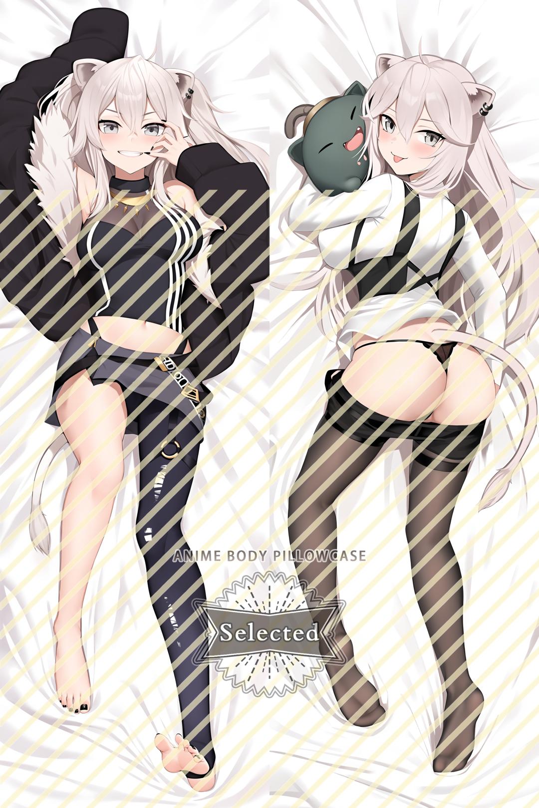 hololive Shishiro Botan Split legs pillow Custom Dakimakura Body Pillows