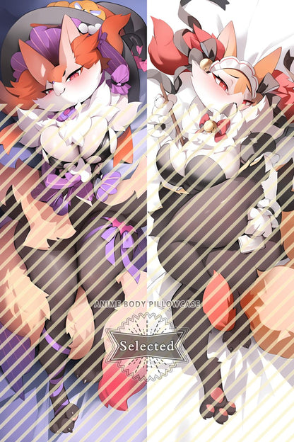 Original Character Braixen Furry Hugging body pillow Custom Dakimakura Body Pillows