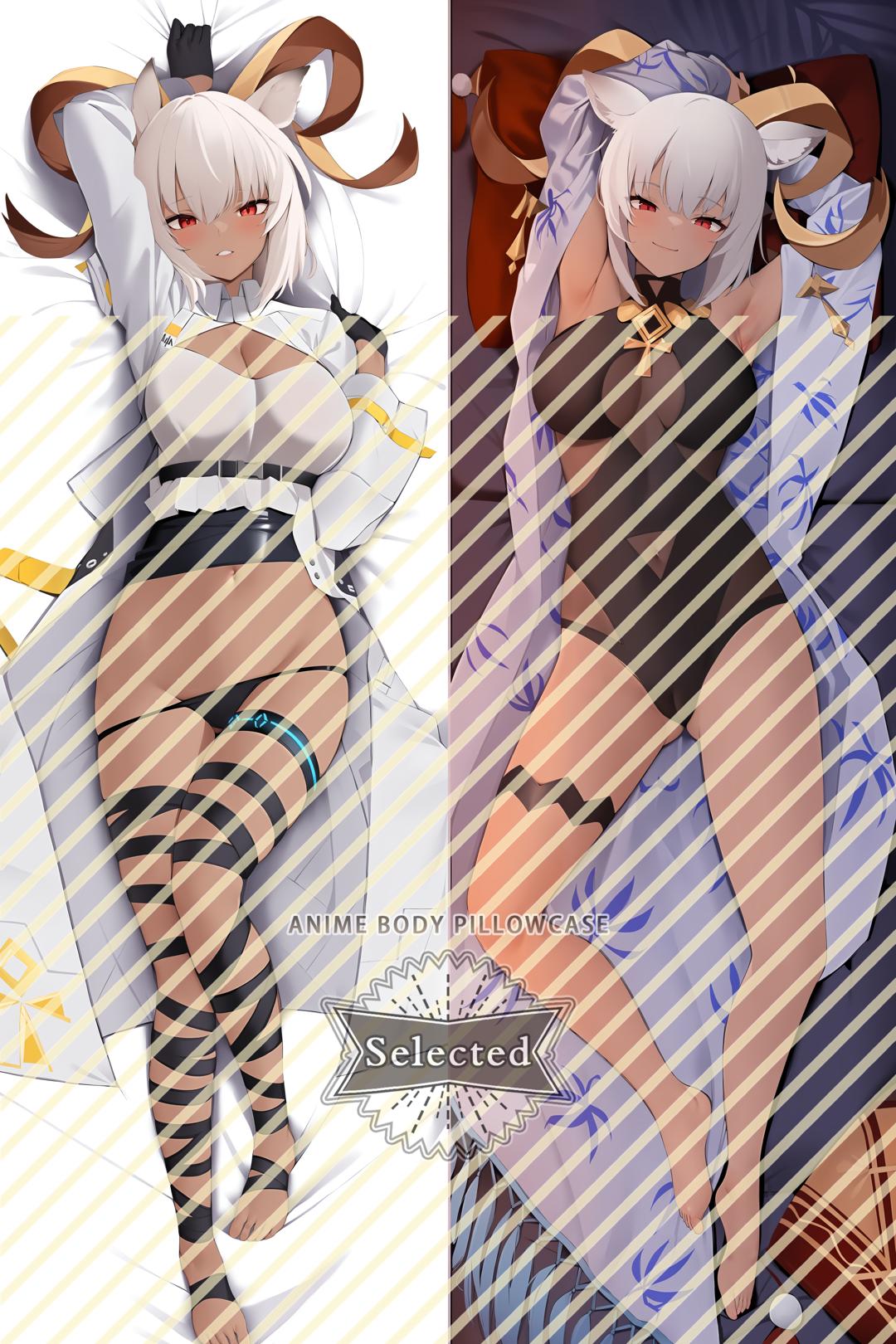 Arknights Carnelian Split legs pillow Custom Dakimakura Body Pillows