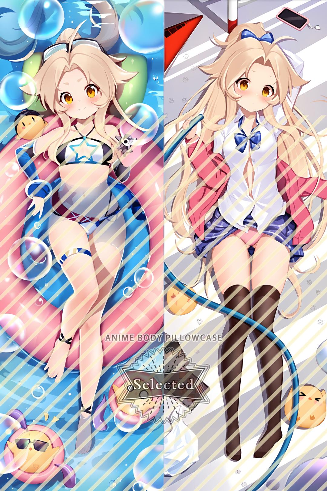 Azur Lane USS Cavalla Split legs pillow Custom Dakimakura Body Pillows