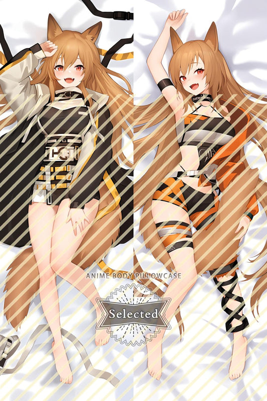 Arknights Ceobe Furry Split legs pillow Custom Dakimakura Body Pillows