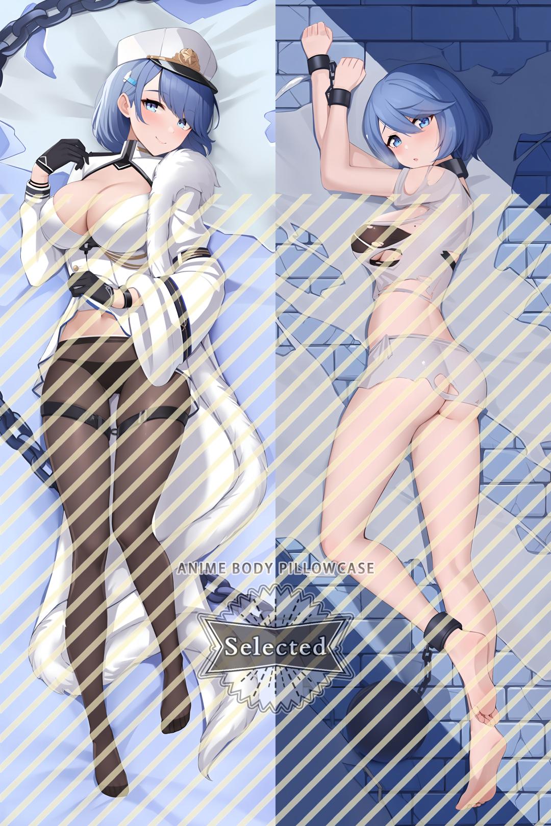 Azur Lane SN Chapaev Split legs pillow Custom Dakimakura Body Pillows