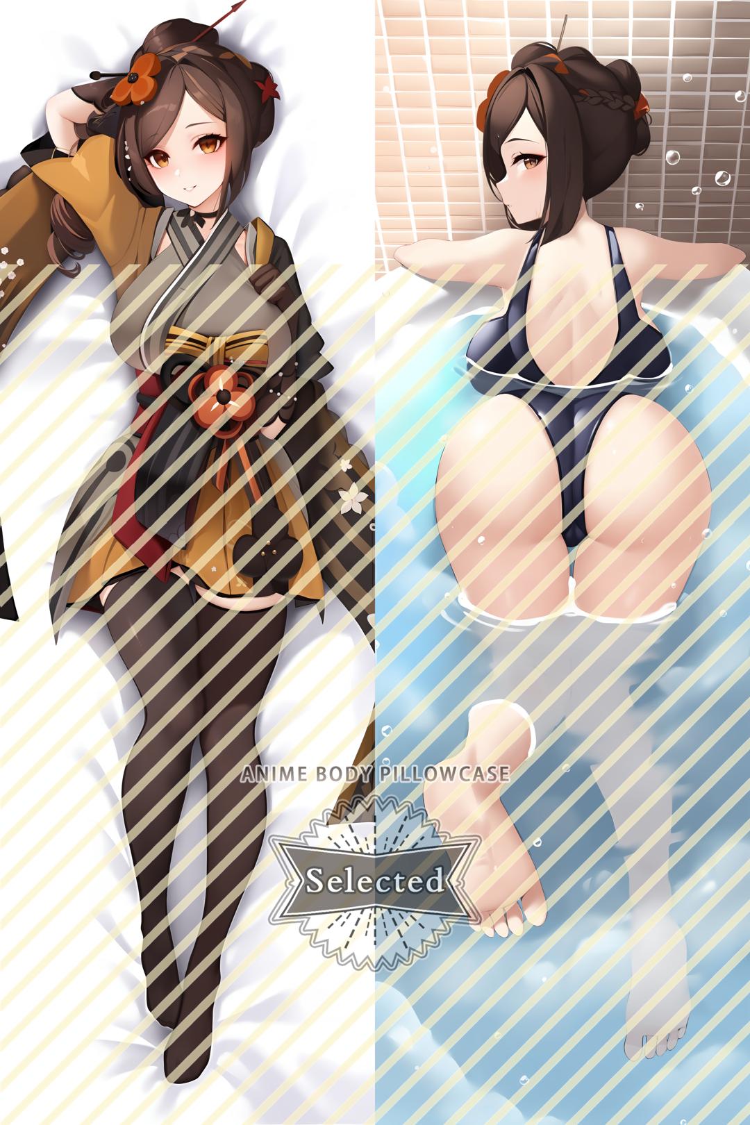 Genshin-Chiori Split legs pillow Custom Dakimakura Body Pillows