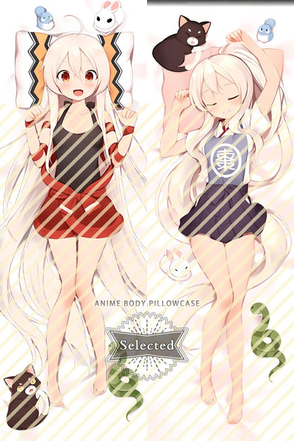 Urara Meirochou Chiya Split legs pillow Custom Dakimakura Body Pillows