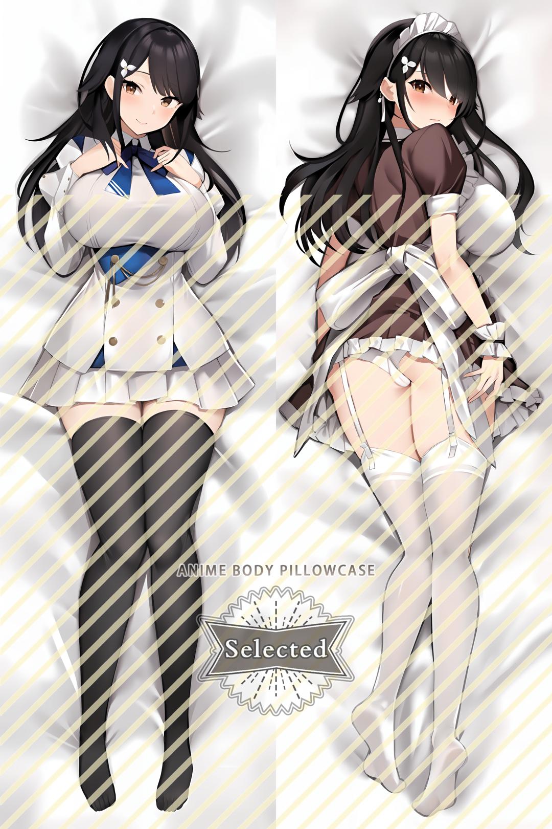 Azur Lane IJN Choukai Split legs pillow Custom Dakimakura Body Pillows