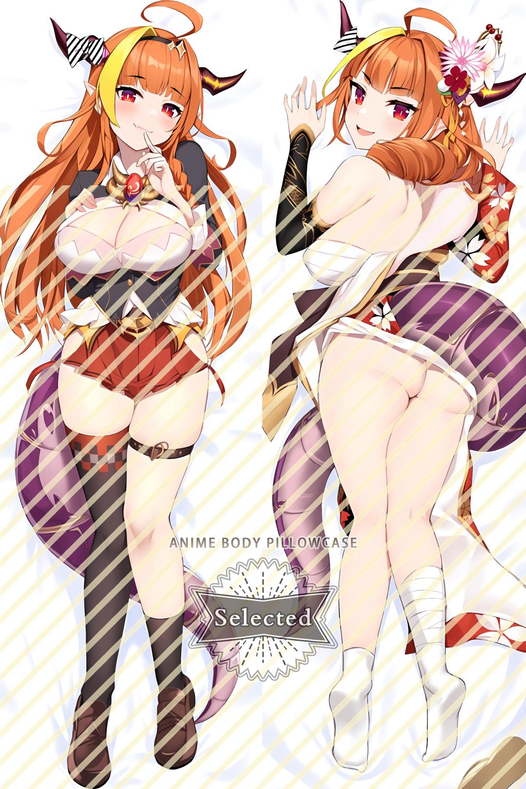 hololive Kiryu Coco Hugging body pillow Custom Dakimakura Body Pillows