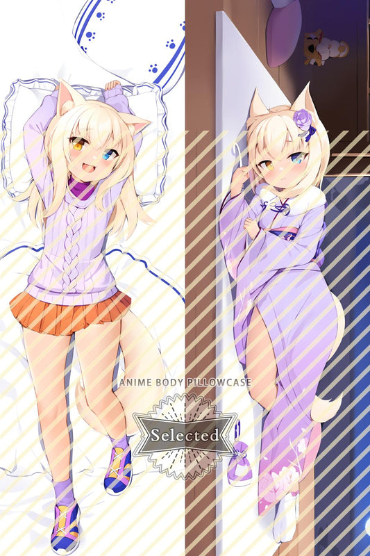 Nekopara Little Coconut Furry Hugging body pillow Custom Dakimakura Body Pillows