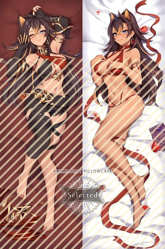 Genshin-Dehya Furry Hugging body pillow Custom Dakimakura Body Pillows