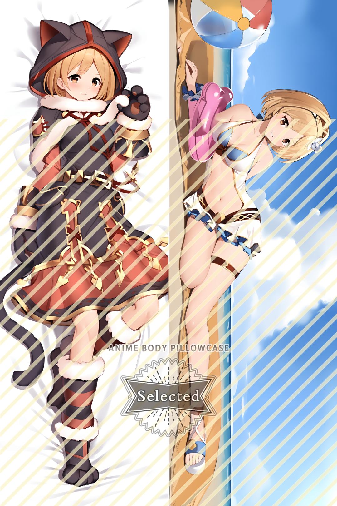 Granblue Fantasy Djeeta Hugging body pillow Custom Dakimakura Body Pillows