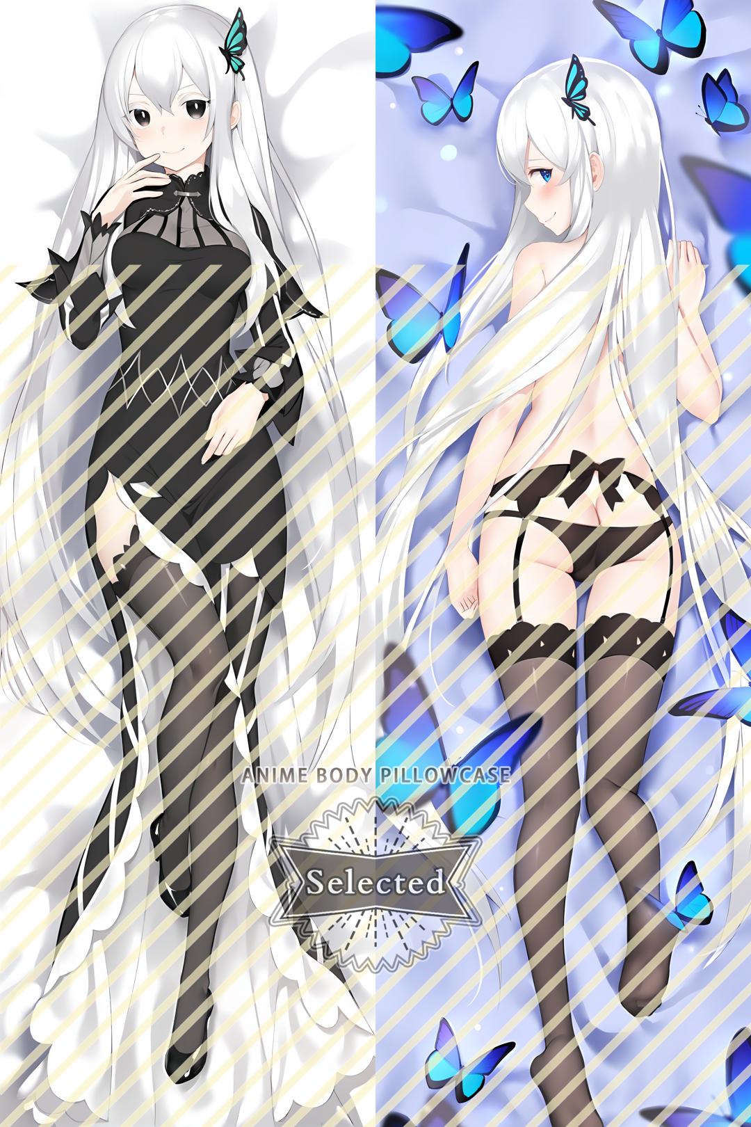 Re:Zero Echidna Hugging body pillow Custom Dakimakura Body Pillows