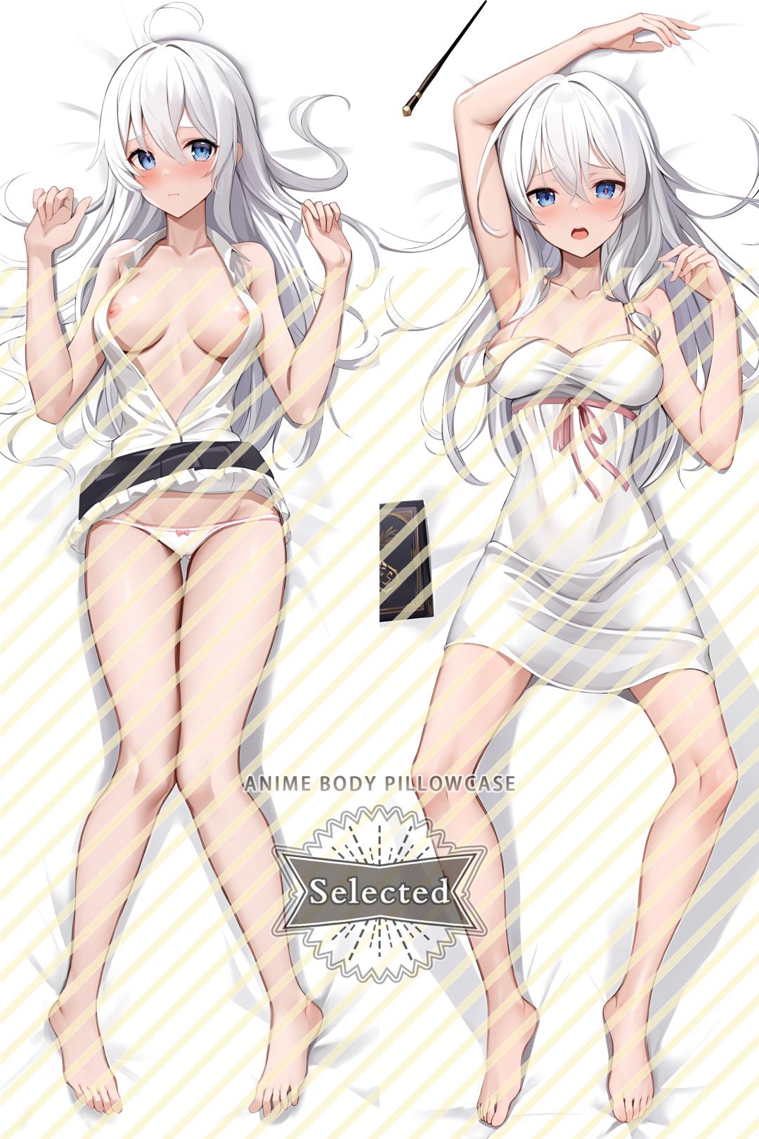 Wandering Witch: The Journey of Elaina Elaina Split legs pillow Custom Dakimakura Body Pillows