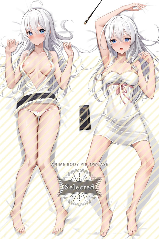 Wandering Witch: The Journey of Elaina Elaina Hugging body pillow Custom Dakimakura Body Pillows