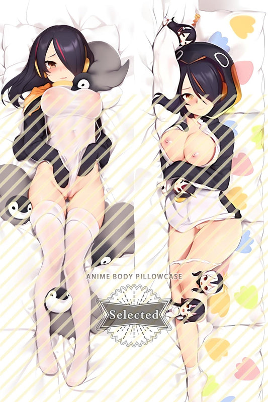 Kemono Friends Emperor Penguin Furry Split legs pillow Custom Dakimakura Body Pillows