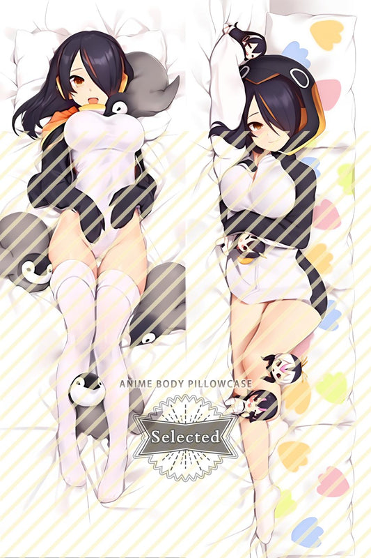 Kemono Friends Emperor Penguin Furry Split legs pillow Custom Dakimakura Body Pillows