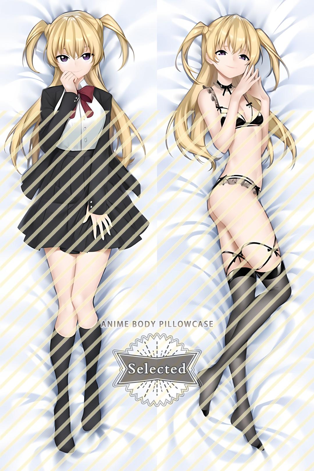 Akebi's Sailor Uniform Kizaki Erika Split legs pillow Custom Dakimakura Body Pillows