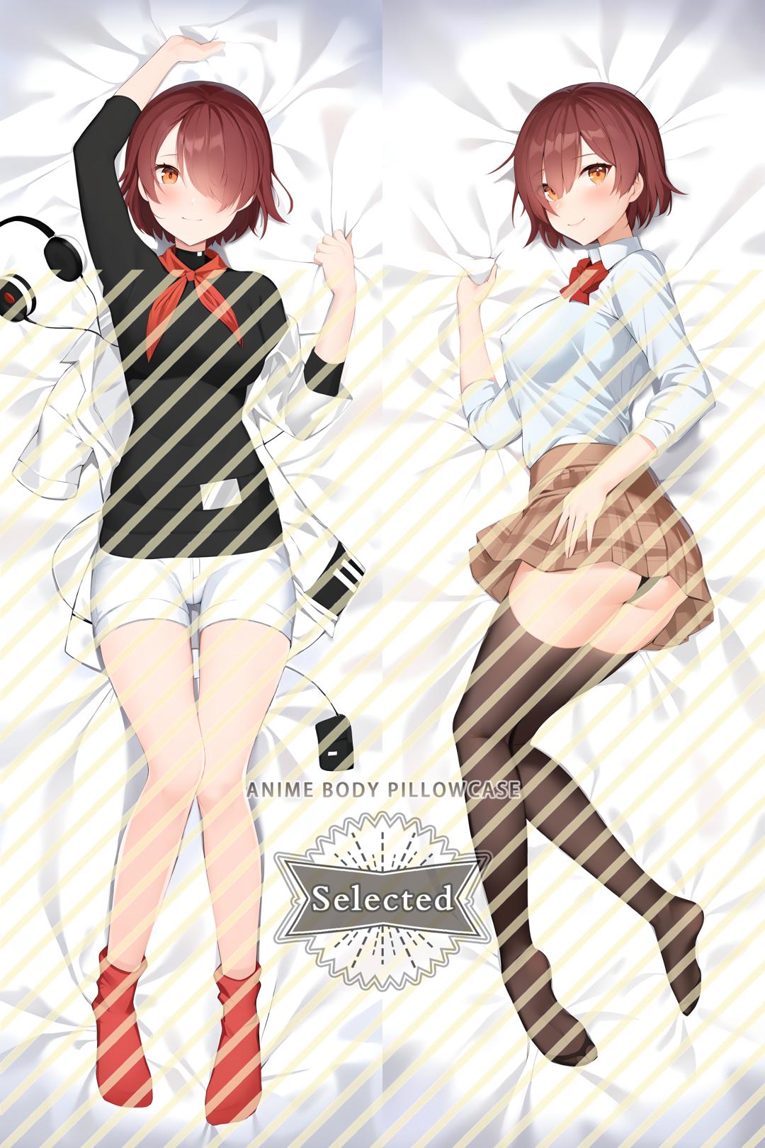 Arknights Exusiai Split legs pillow Custom Dakimakura Body Pillows