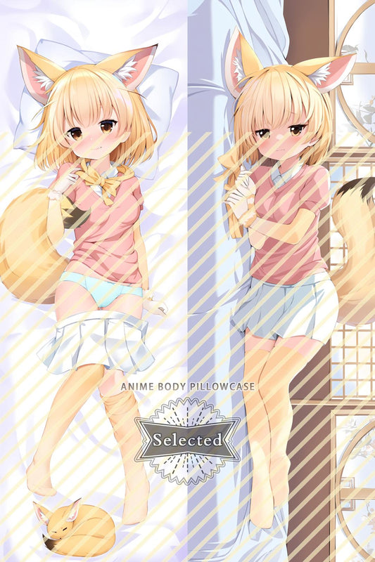 Kemono Friends Fennec Furry Split legs pillow Custom Dakimakura Body Pillows