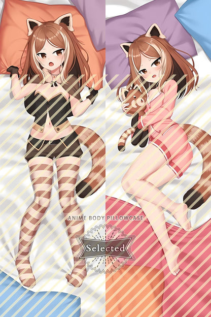 Original Character Fia Furry Split legs pillow Custom Dakimakura Body Pillows