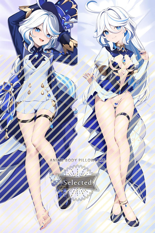 Genshin-Furina de Fontaine Split legs pillow Custom Dakimakura Body Pillows