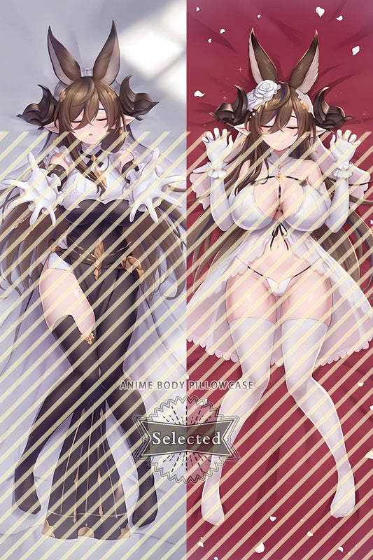 Granblue Fantasy Galleon Furry Split legs pillow Custom Dakimakura Body Pillows