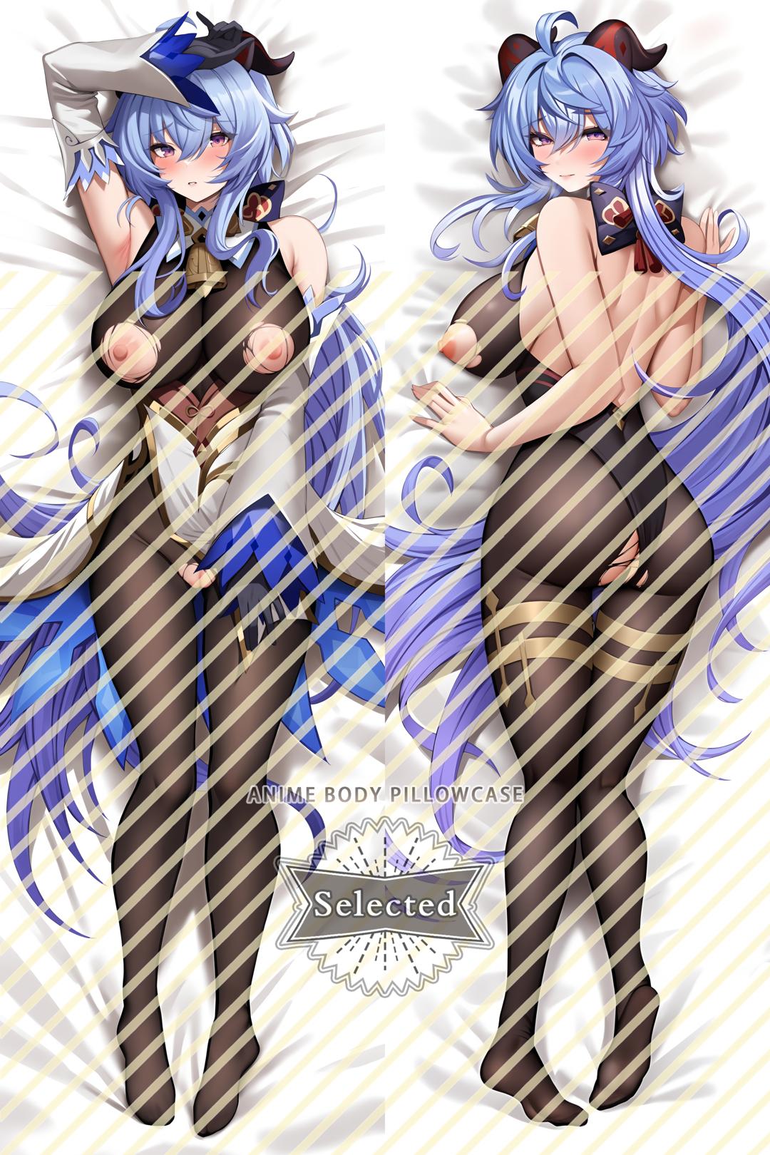 Genshin-Ganyu Hugging body pillow Custom Dakimakura Body Pillows