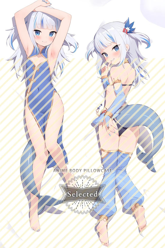 hololive EN Gawr Gura Hugging body pillow Custom Dakimakura Body Pillows