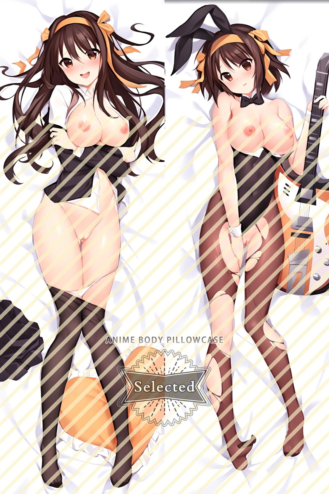 The Melancholy of Haruhi Suzumiya Suzumiya Haruhi Hugging body pillow Custom Dakimakura Body Pillows