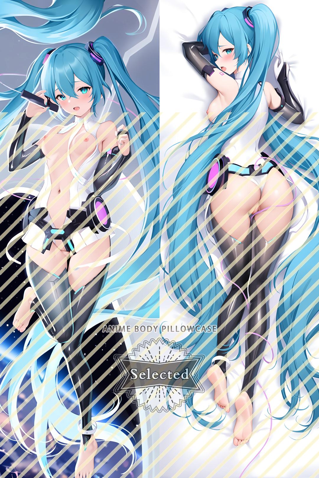 Hatsune Miku Hugging body pillow Custom Dakimakura Body Pillows