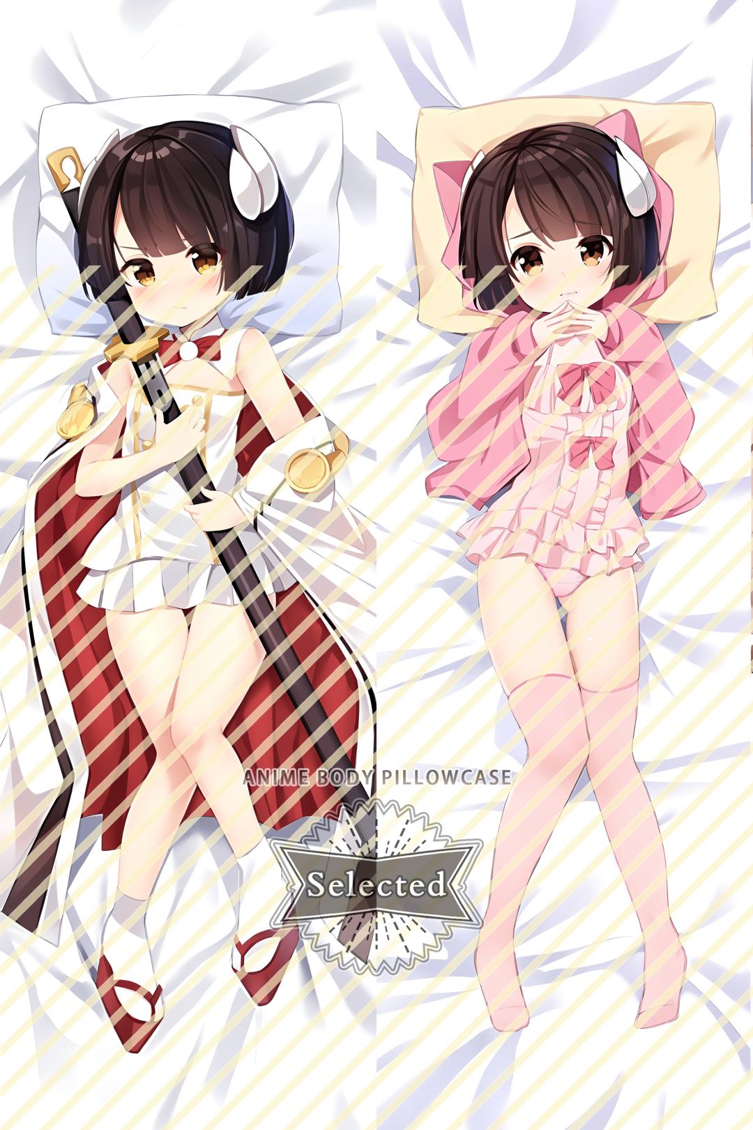 Azur Lane IJN Hiei Split legs pillow Custom Dakimakura Body Pillows