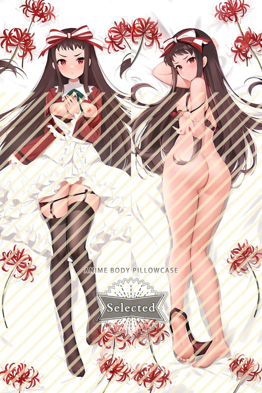 Higanbana no Saku Yoru ni Higanbana Hugging body pillow Custom Dakimakura Body Pillows