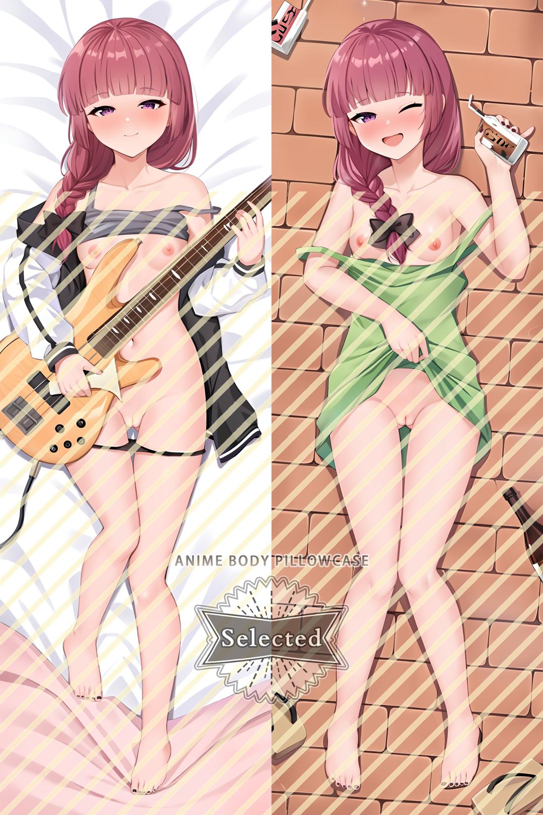 Bocchi the rock! Kikuri Hiroi Hugging body pillow Custom Dakimakura Body Pillows