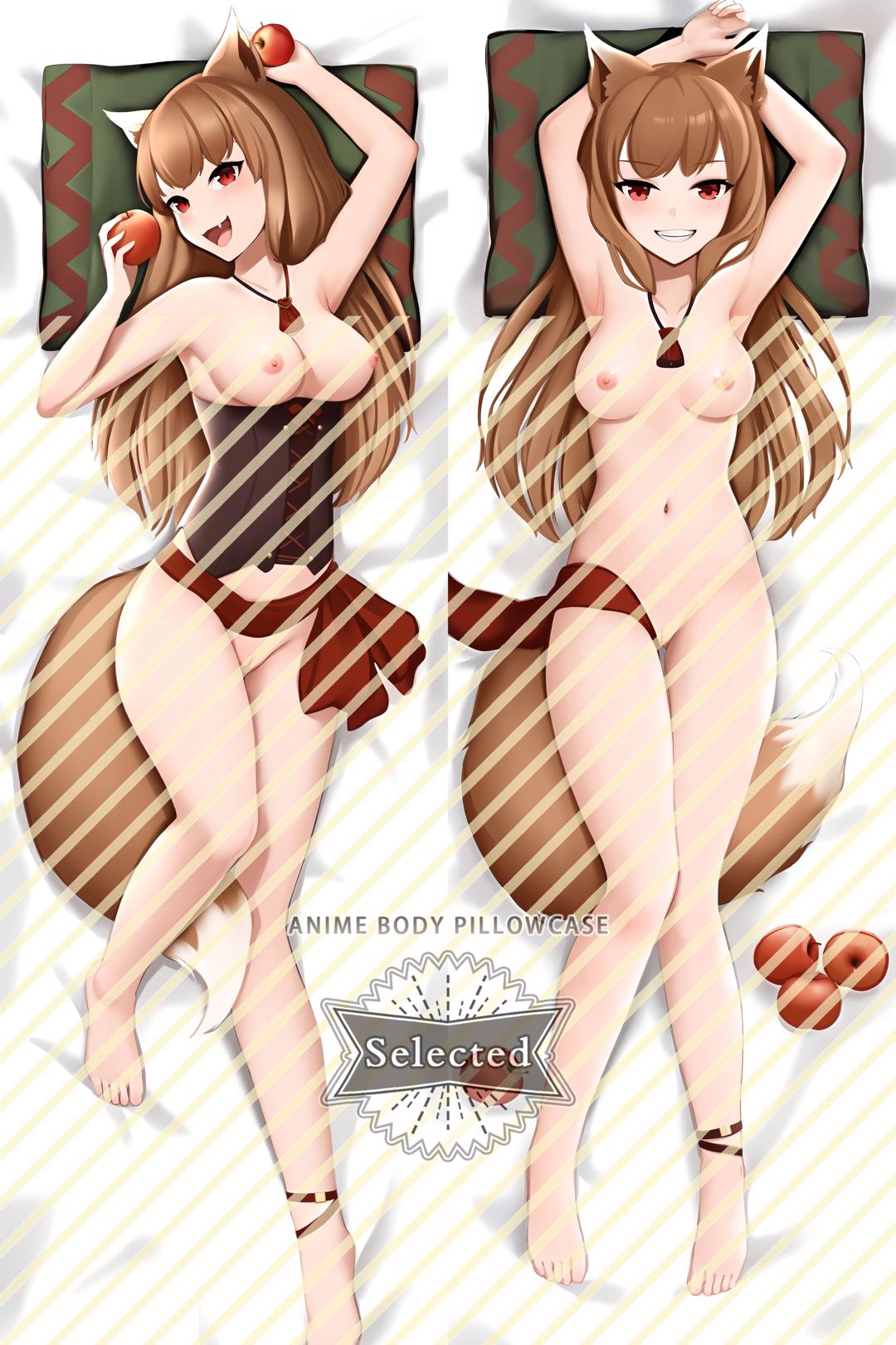 Spice and Wolf Holo Furry Hugging body pillow Custom Dakimakura Body Pillows