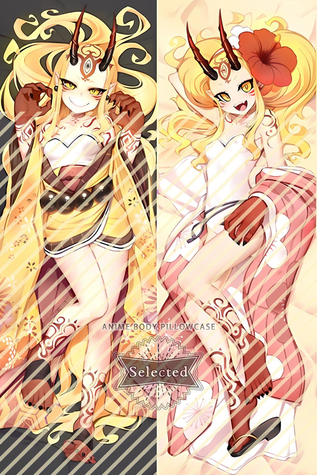 Fate Ibaraki Douji Split legs pillow Custom Dakimakura Body Pillows