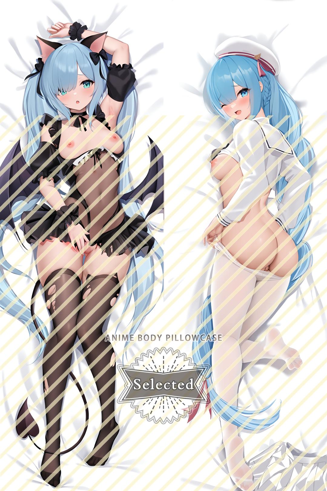 Azur Lane HMS Janus Hugging body pillow Custom Dakimakura Body Pillows