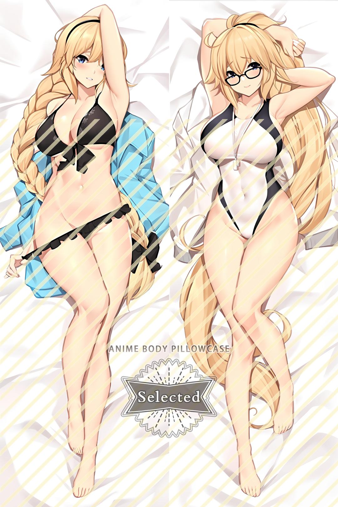 Fate Jeanne d'Arc Split legs pillow Custom Dakimakura Body Pillows