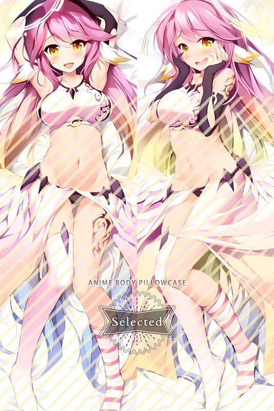 No Game No Life Jibril Split legs pillow Custom Dakimakura Body Pillows