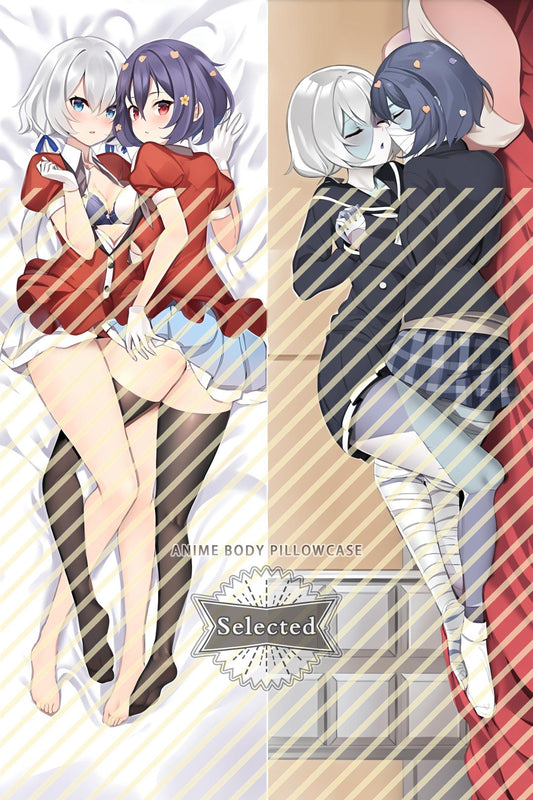 Zombie Land Saga Konno Junko & Mizuno Ai Hugging body pillow Custom Dakimakura Body Pillows