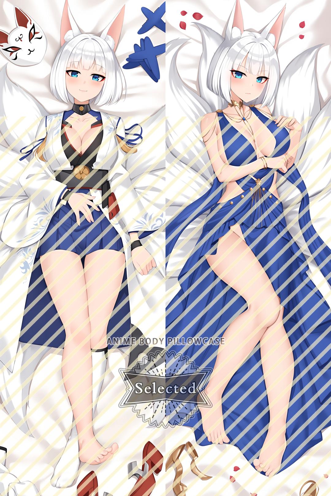 Azur Lane IJN Kaga Split legs pillow Custom Dakimakura Body Pillows