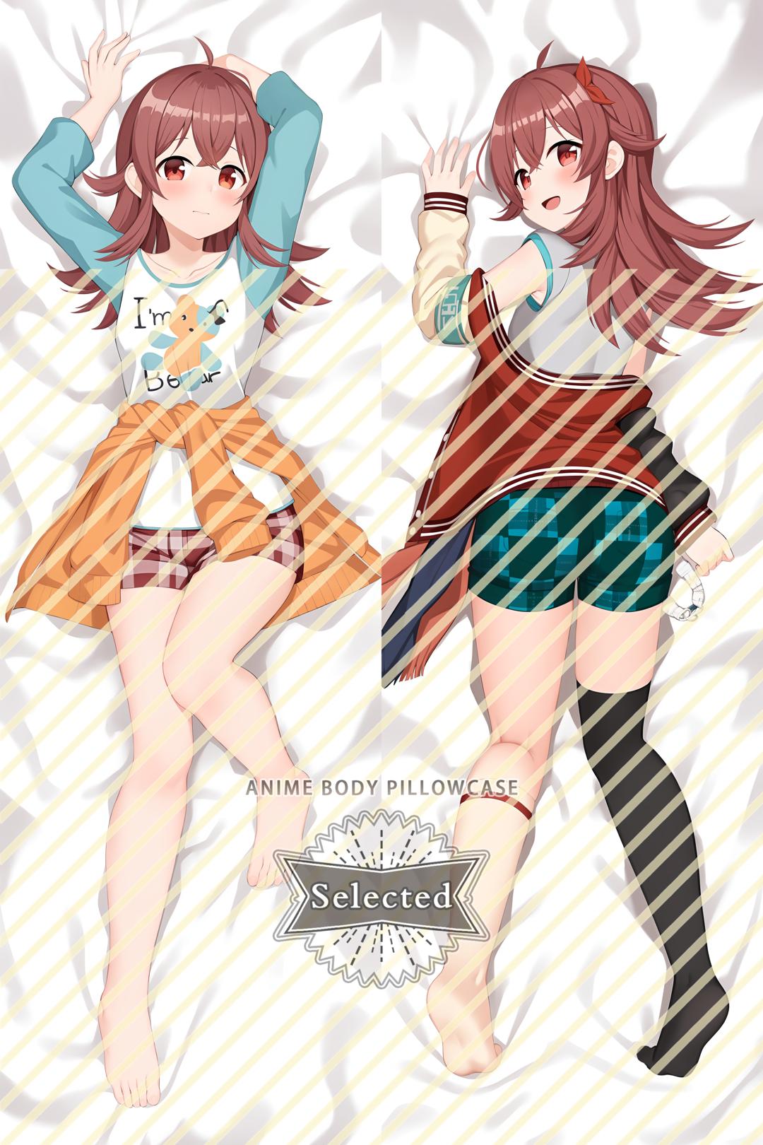 THE IDOLM@STER SHINY COLORS Komiya Kaho Split legs pillow Custom Dakimakura Body Pillows