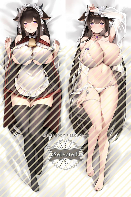 Azur Lane IJN Kashino Split legs pillow Custom Dakimakura Body Pillows